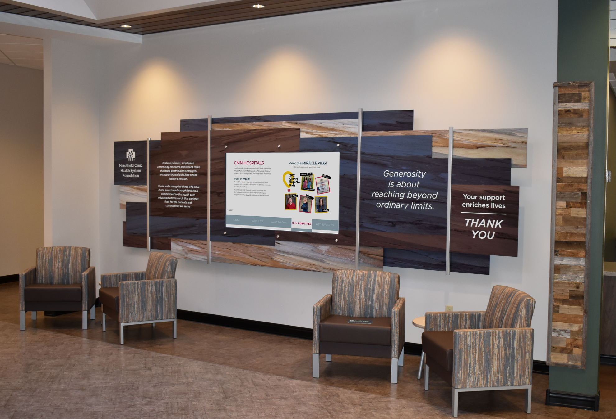 Corporate Branding Display