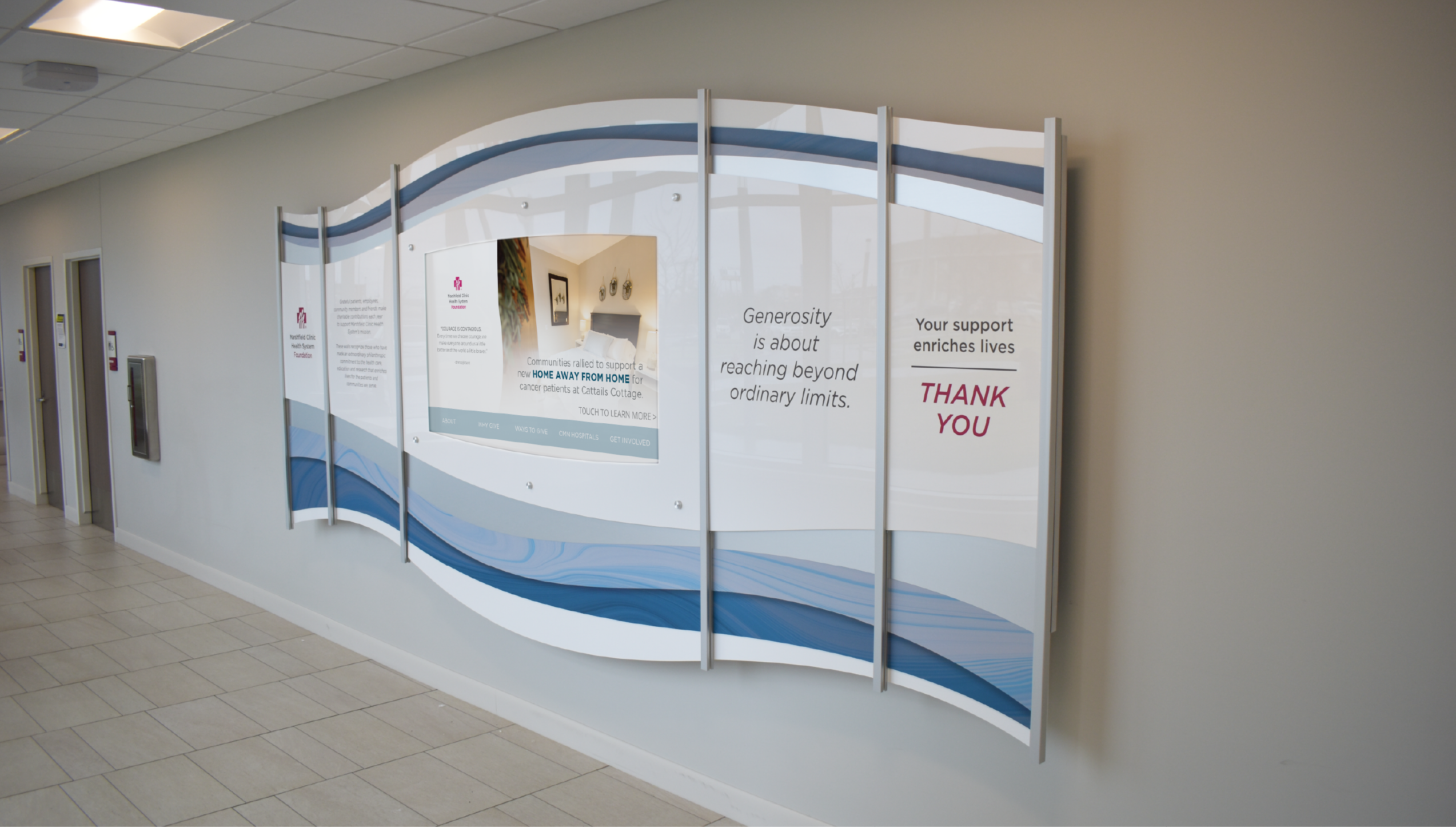 Corporate Branding Display