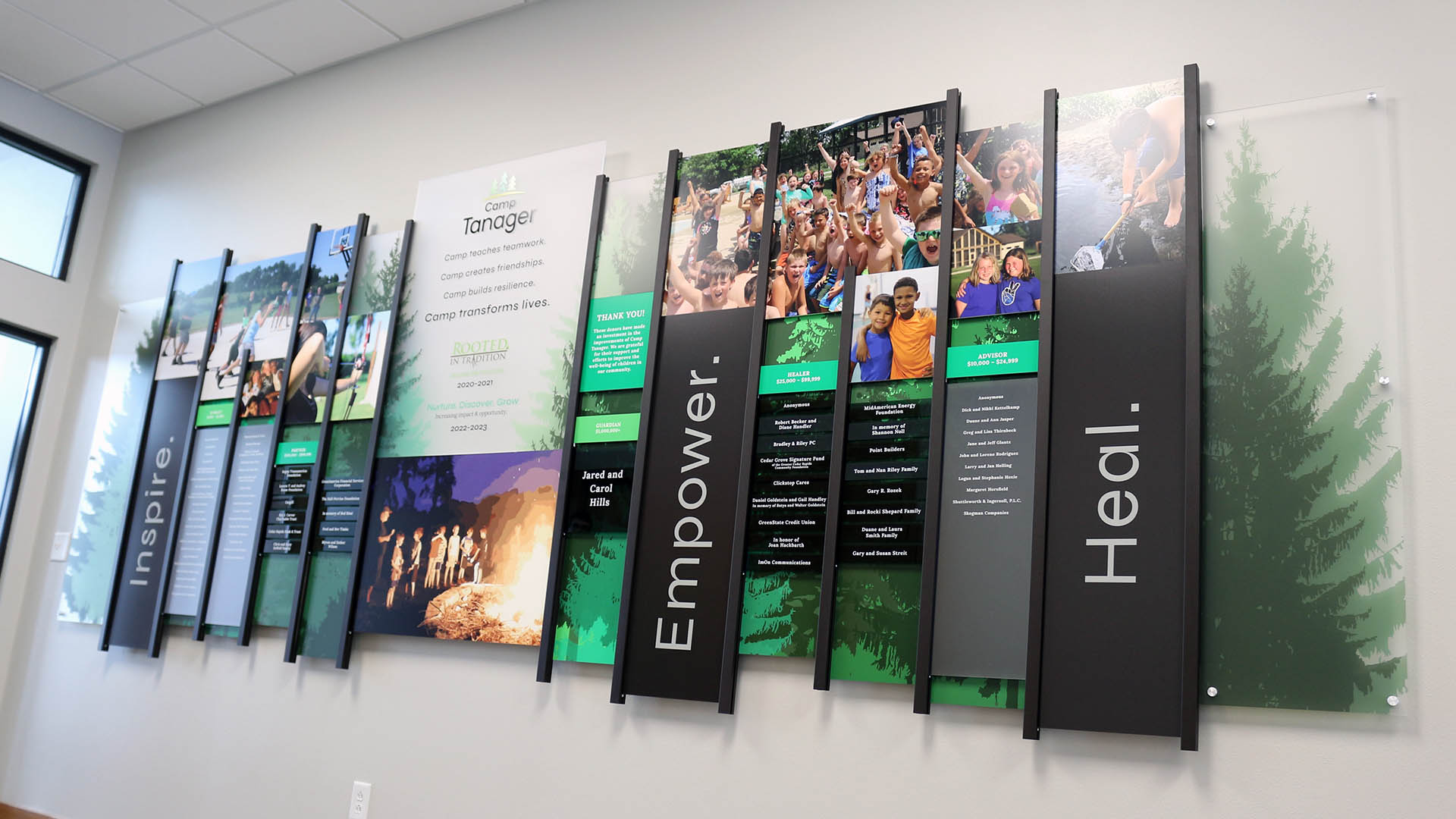 Corporate Branding Display